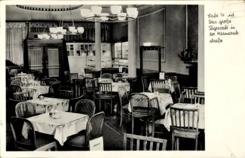 Ak Hannover,, Café Restaurant und Konditoeri Mund, Karmarschstraße 46