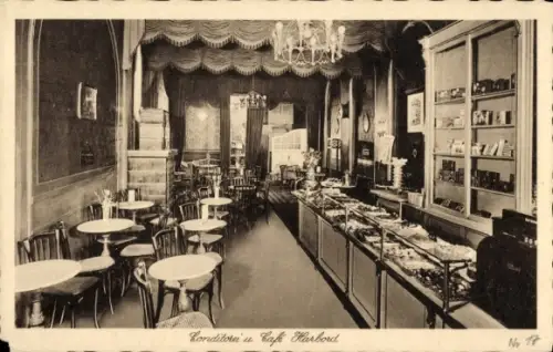 Ak Hannover, Konditorei und Café Harbord, Osterstraße 17