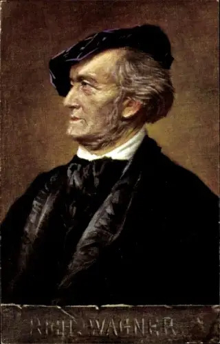 Ak Komponist, Dramatiker und Dichter Richard Wagner