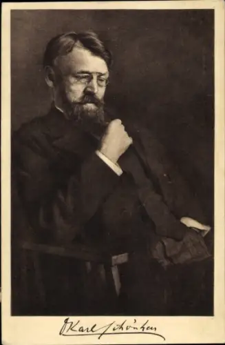Ak Arzt und Schriftsteller Karl Schönherr, Portrait