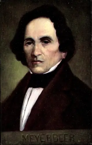 Ak Komponist Giacomo Meyerbeer, Porträt