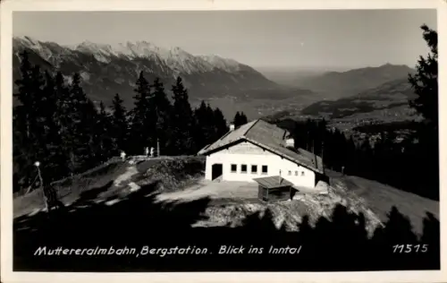 Ak Mutters in Tirol, Muttereralmbahn, Inntal