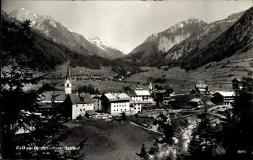 Ak Kals am Großglockner Tirol, Gesamtansicht