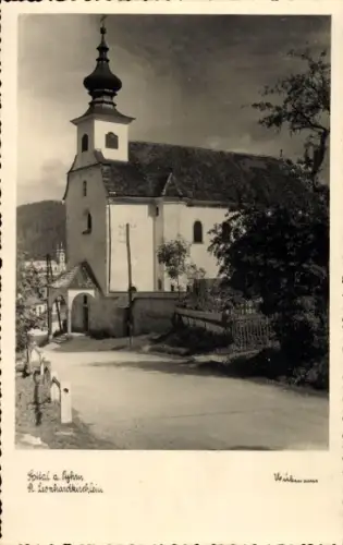 Ak Spital am Pyhrn in Oberösterreich, St. Leonhardkirche