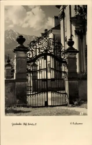 Ak Spital am Pyhrn in Oberösterreich, Gartentor