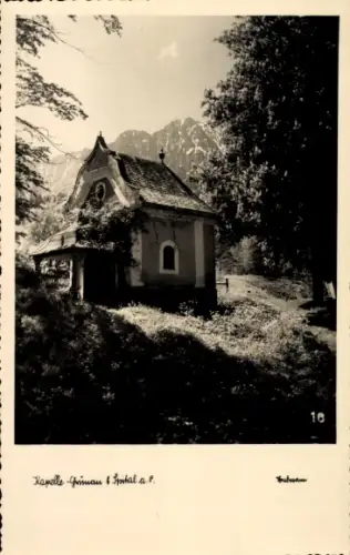Ak Spital am Pyhrn in Oberösterreich, Kapelle
