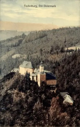 Ak Festenburg Sankt Lorenzen am Wechsel Steiermark, Schloss