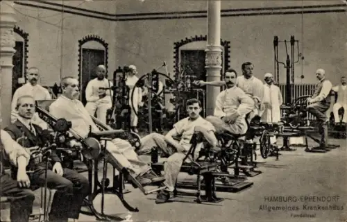 Ak Hamburg Nord Eppendorf, Allgemeines Krankenhaus, Pendelsaal