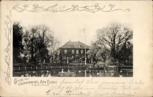 Ak Hamburg Eimsbüttel Stellingen, Weinschmidt's Alte Eichen