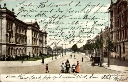 Litho Hamburg Altona, Bahnhofstrasse