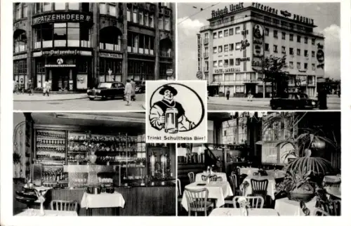 Ak Hamburg Wandsbek, Patzenhofer