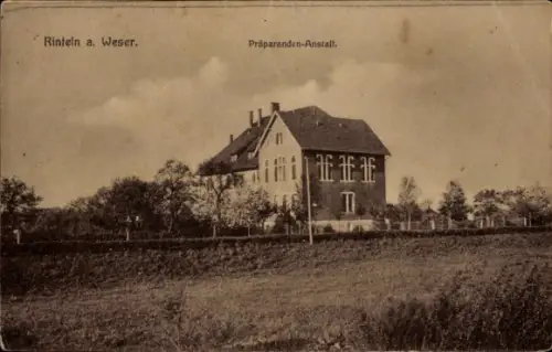 Ak Rinteln an der Weser, Präparanden Anstalt