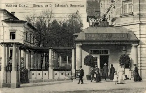 Ak Dresden Weißer Hirsch, Dr. Lahmanns Sanatorium
