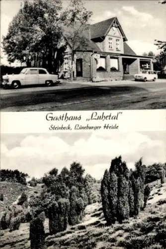 Ak Steinbeck an der Luhe Bispingen Lüneburger Heide, Gasthof Luhetal