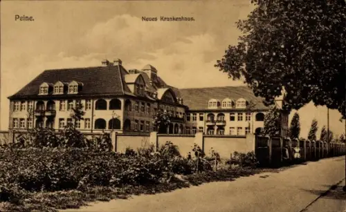 Ak Peine, Neues Krankenhaus