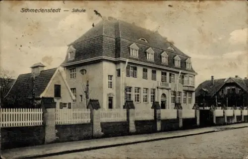 Ak Schmedenstedt Peine in Niedersachsen,  Schule
