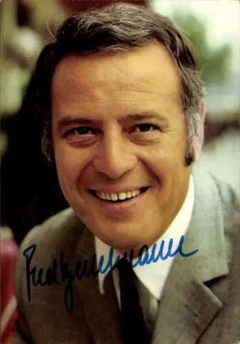 Ak Sänger Fred bertelmann, Portrait, Autogramm