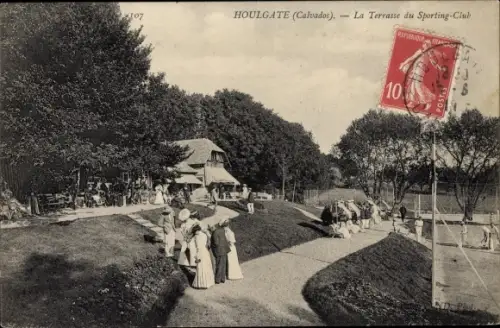 Ak Houlgate Calvados, La Terrasse du Sporting Club
