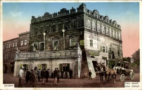Ak Jaroslaw  Polen, Altes Schloss