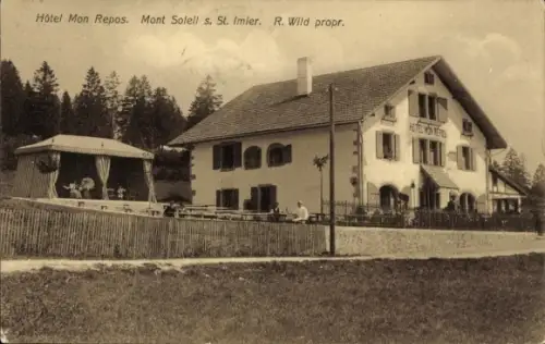 Ak Kanton Bern, Mont Soleil, Hotel Mon Repos