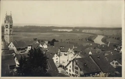 Foto Ak Andelfingen Kanton Zürich, Gesamtansicht