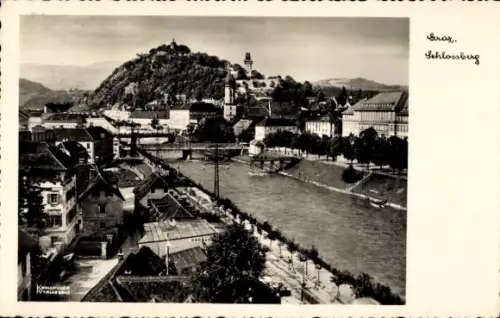 Ak Graz Steiermark, Schlossberg