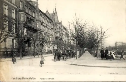 Ak Hamburg Hohenfelde, Hartwicusstraße