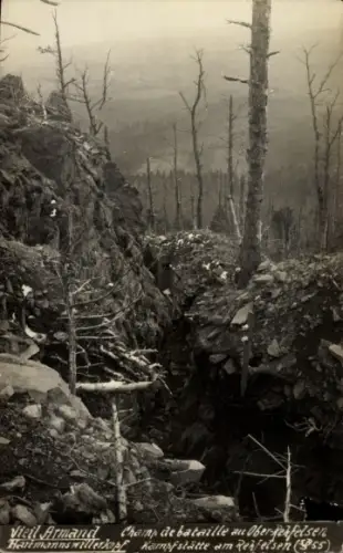 Ak Armand Haut Rhin, Hartmannswillerkopf,Schützengraben