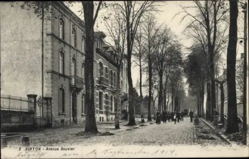 Ak Virton Wallonien Luxemburg, Avenue Bouvier