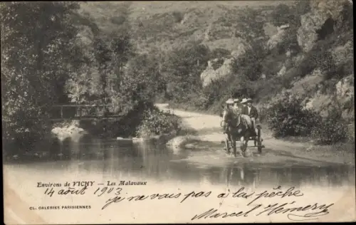 Ak Vichy Allier, Les Malavaux