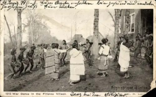 PC War Dance in the Filipino Village