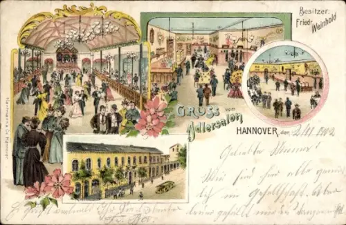 Passepartout Litho Hannover, Adlersalon