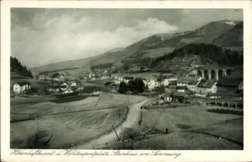 Ak Steinhaus am Semmering Steiermark, Panorama