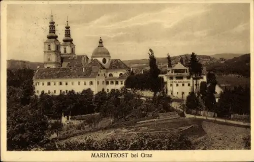 Ak Mariatrost Graz Steiermark, Wallfahrtskirche