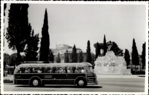 Ak Reisebus, Denkmal