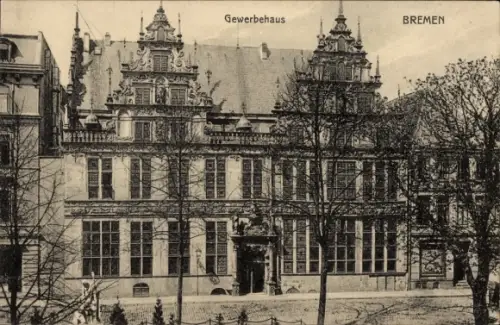 Ak Hansestadt Bremen, Gewerbehaus