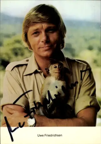 Ak Schauspieler Uwe Friedrichsen, Portrait, Autogramm
