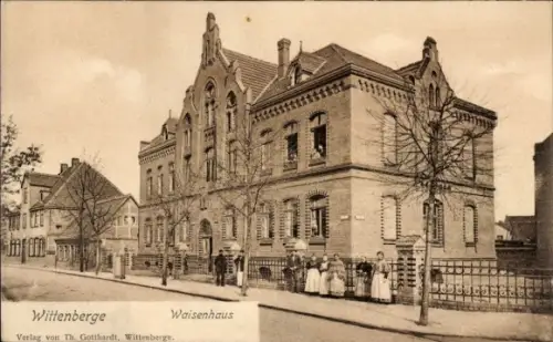 Ak Wittenberge an der Elbe Prignitz, Waisenhaus