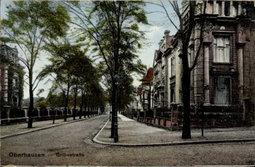 Ak Oberhausen im Ruhrgebiet, Grillostraße