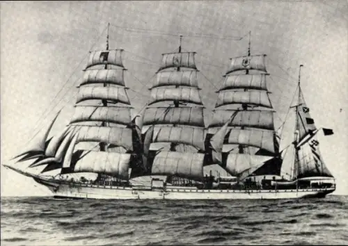 Ak Belgisches Schulschiff L' Avenir