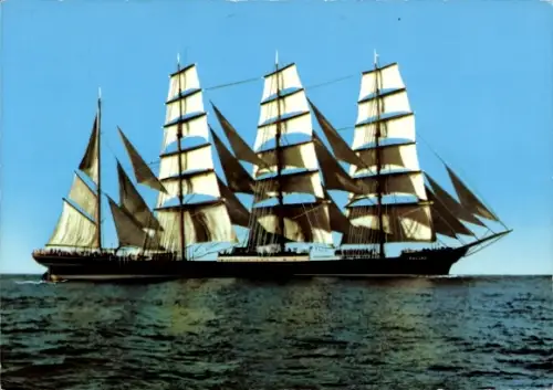 Ak Viermastbark Passat, Segelschiff