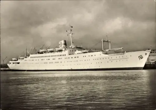 Ak FDGB Urlauberschiff, MS Völkerfreundschaft
