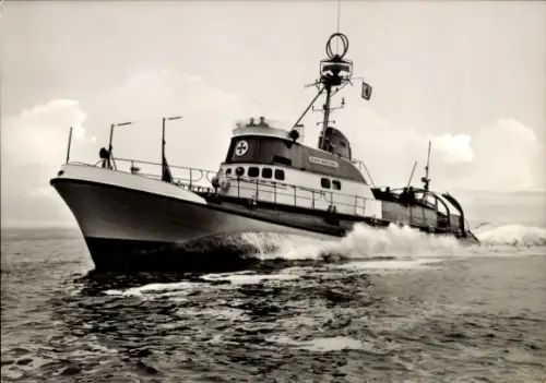 Ak Seenotrettungskreuzer Georg Breusing, Rettungsstation Borkum