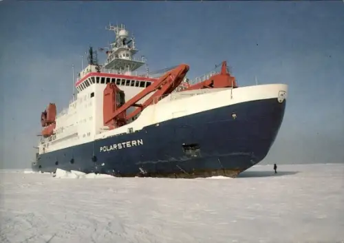 Ak PFVS Polarstern, Polarforschungs- und Versorgungsschiff, Weddell-See 1983