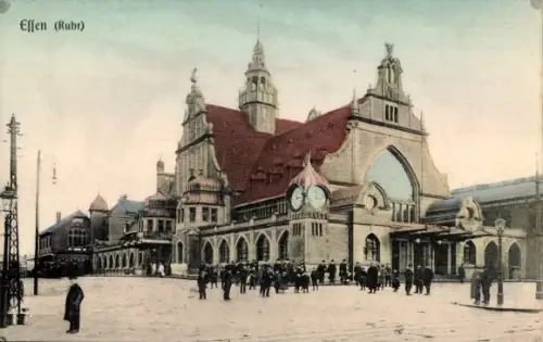 Ak Essen im Ruhrgebiet, Hauptbahnhof