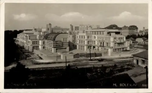 Ak Mladá Boleslav Jungbunzlau Mittelböhmen, Schule