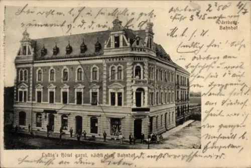 Ak Nový Bohumín Neu Oderberg Region Mährisch Schlesien, Bahnhof