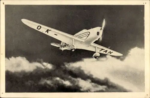 Ak Memorial Ing. Jana Kaspara v Pardubicich, Tschechisches Flugzeug, OK-TAN