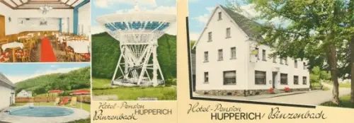 Klapp Ak Binzenbach Kirchsahr Rheinland Pfalz, Hotel Pension Hupperich