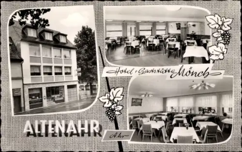 Ak Altenahr im Ahrtal, Hotel und Gaststätte Mönch